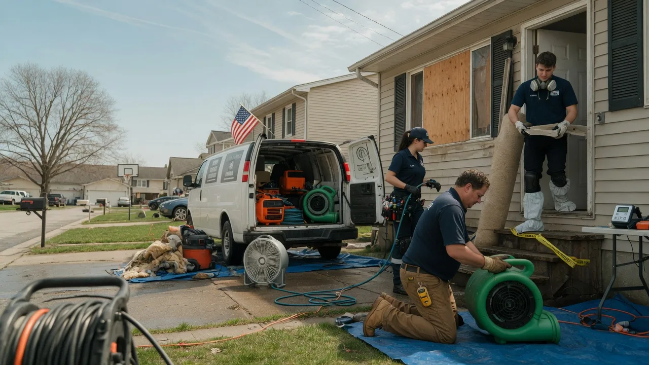 Water Damage Restoration in Avon, OH near me